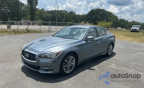2019 Infiniti Q50 Luxe from USA, damaged, VIN JN1EV7AP5KM512847